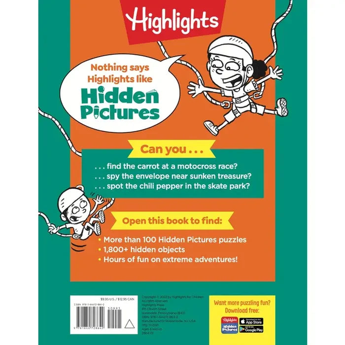 Highlights Hidden Pictures: Extreme Adventure Puzzles Activity Book
