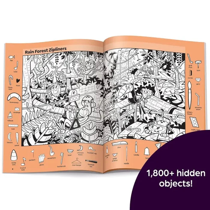 Highlights Hidden Pictures: Extreme Adventure Puzzles Activity Book