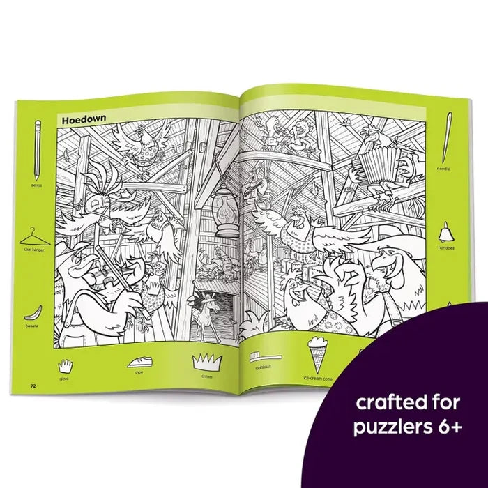 Highlights Hidden Pictures: Farm Puzzles Activity Book