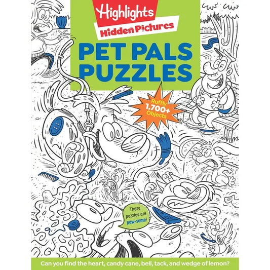 Highlights Hidden Pictures: Pet Pals Puzzles Activity Book