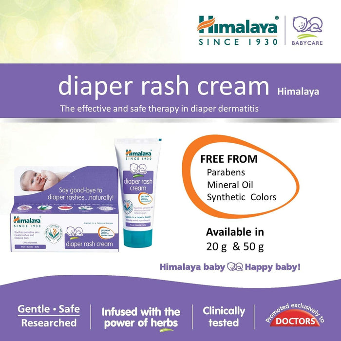 Himalaya Diaper Rash Cream 50g - 8901138819712 Pie's Variety Store