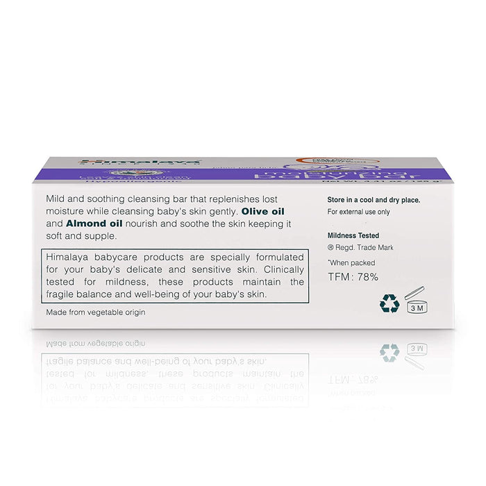 Himalaya Moisturizing Baby Bar, Mild and Moisturizing Bar Soap for Baby, 4.41 oz - 60506950127 Pie's Variety Store