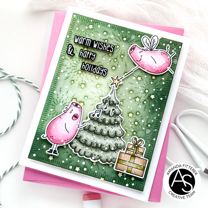 Hog Happy Day Stamp Set
