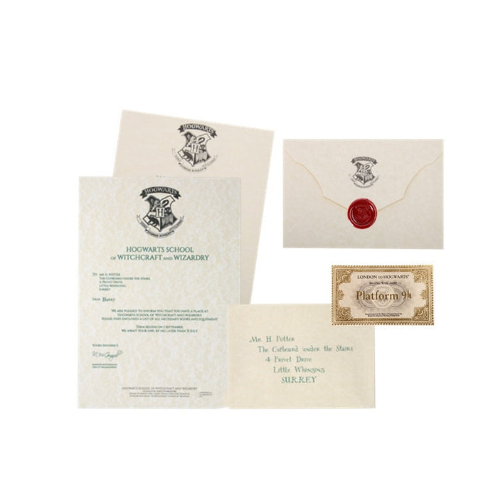 HOGWARTS SCHOOL of WITCHCRAFT Letter