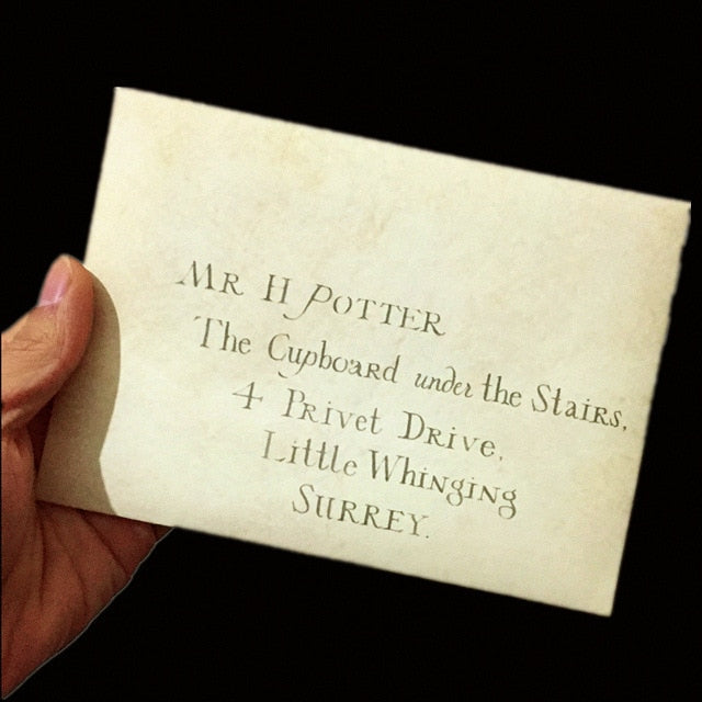 HOGWARTS SCHOOL of WITCHCRAFT Letter