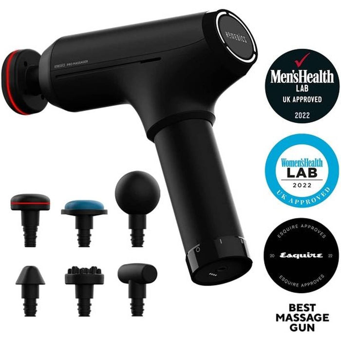 Homedics Pro Physio Massage Gun with Heated Head | PGM-1000-GB Homedics Massage Gun Euronics Ireland