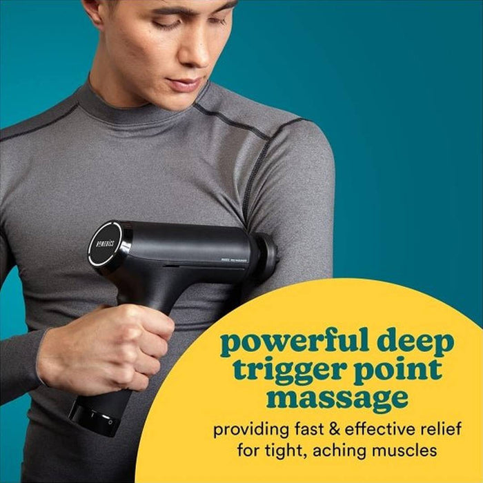 Homedics Pro Physio Massage Gun with Heated Head | PGM-1000-GB Homedics Massage Gun Euronics Ireland