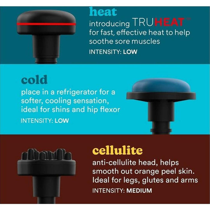Homedics Pro Physio Massage Gun with Heated Head | PGM-1000-GB Homedics Massage Gun Euronics Ireland