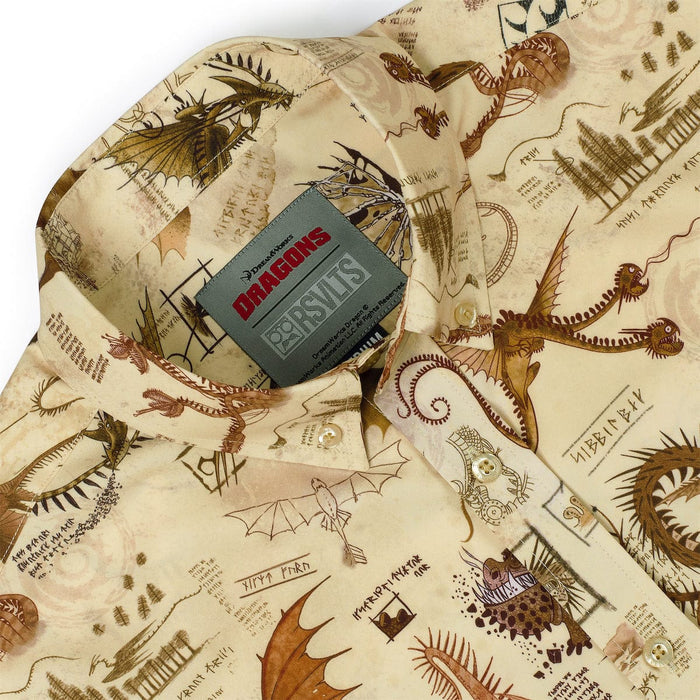 RSVLTS How to Train Your Dragon Short Sleeve Shirt How to Train Your Dragon "Book of Dragons" – KUNUFLEX Short Sleeve Shirt How to Train Your Dragon "Book of Dragons" – KUNUFLEX Short Sleeve Shirt