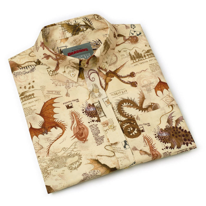 RSVLTS How to Train Your Dragon Short Sleeve Shirt How to Train Your Dragon "Book of Dragons" – KUNUFLEX Short Sleeve Shirt How to Train Your Dragon "Book of Dragons" – KUNUFLEX Short Sleeve Shirt