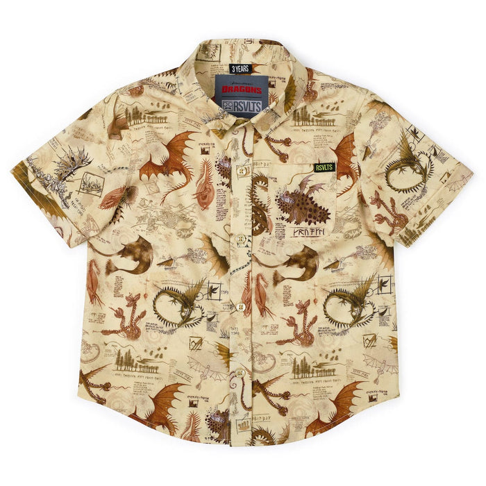 RSVLTS 2T How to Train Your Dragon Preschool Short Sleeve Shirt How to Train Your Dragon "Book of Dragons" – Preschooler KUNUFLEX Short Sleeve Shirt How to Train Your Dragon "Book of Dragons" – Preschooler KUNUFLEX Short Sleeve Shirt