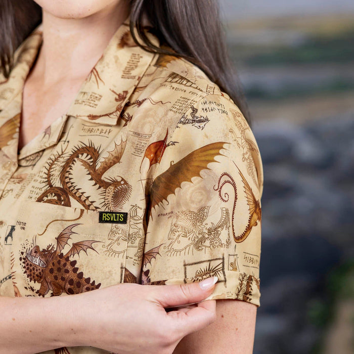 RSVLTS How to Train Your Dragon Women's Short Sleeve Shirt How to Train Your Dragon "Book of Dragons" – Women's KUNUFLEX Short Sleeve Shirt How to Train Your Dragon "Book of Dragons" – Women's KUNUFLEX Short Sleeve Shirt