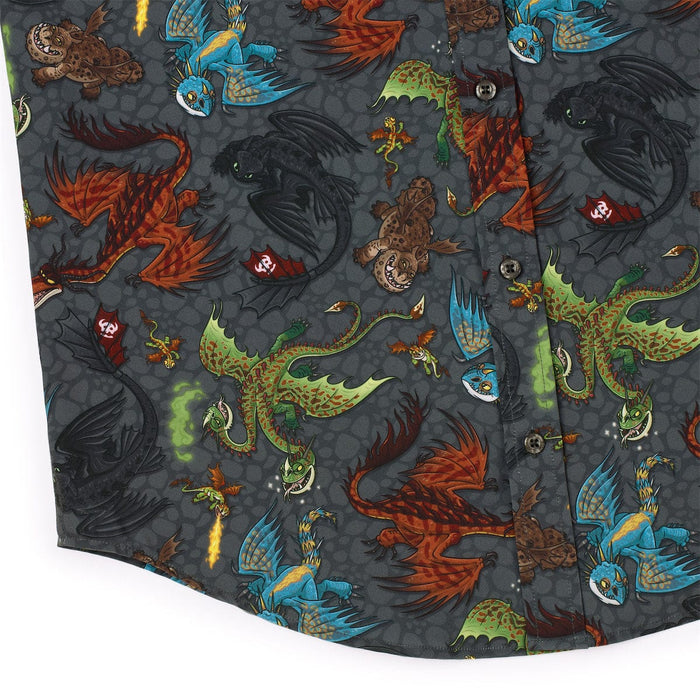 RSVLTS How to Train Your Dragon Short Sleeve Shirt How to Train Your Dragon "Scales 'n' Tails" – KUNUFLEX Short Sleeve Shirt How to Train Your Dragon "Scales 'n' Tails" – KUNUFLEX Short Sleeve Shirt