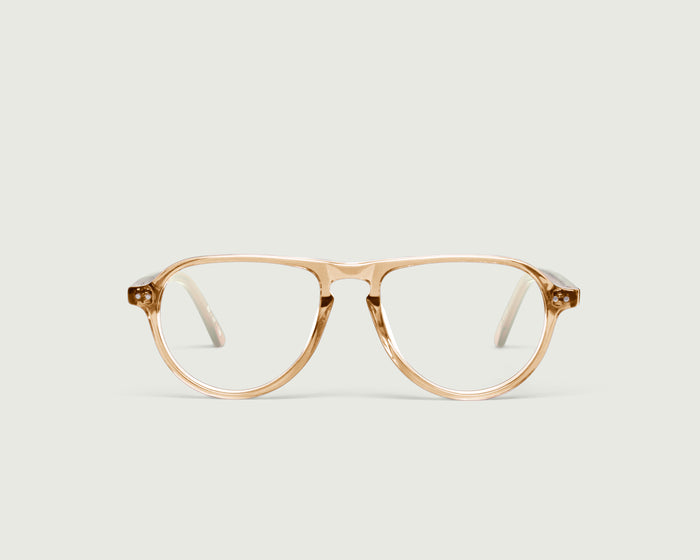 Chamomille::Howser Eyeglasses pilot nude acetate front