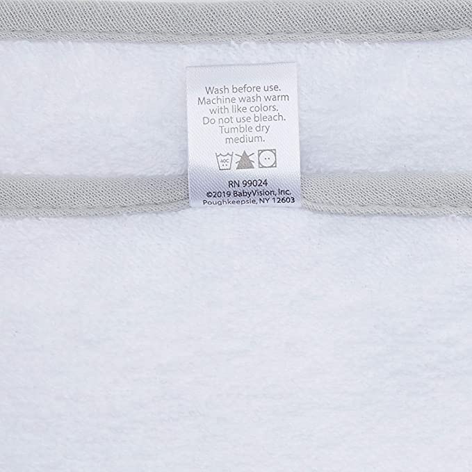 Hudson Baby Animal Hooded Towel Elephant 33in X 33in