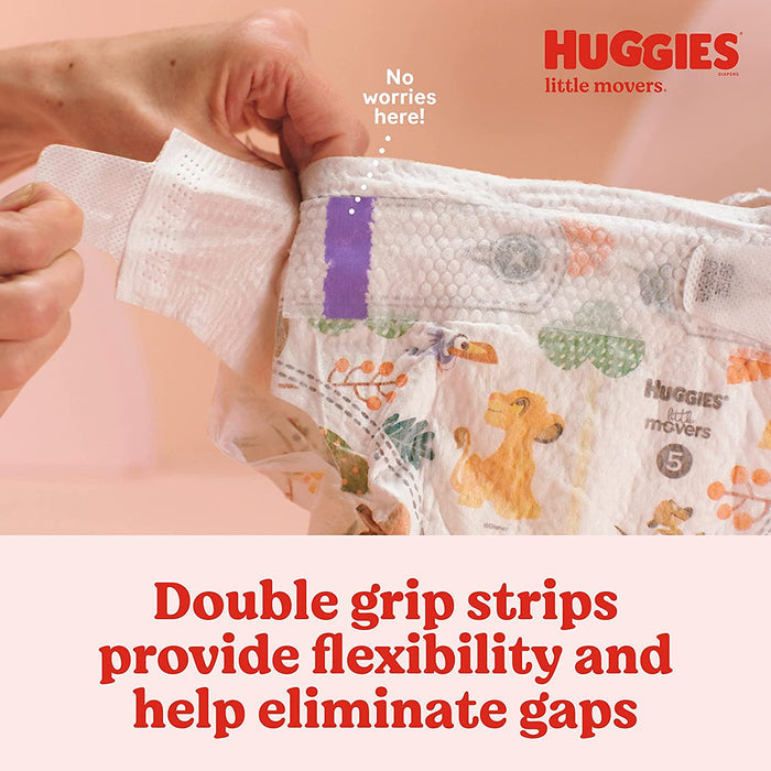 Huggies Little Movers S5 (19 diapers) - 3600049680 Pie's Variety Store