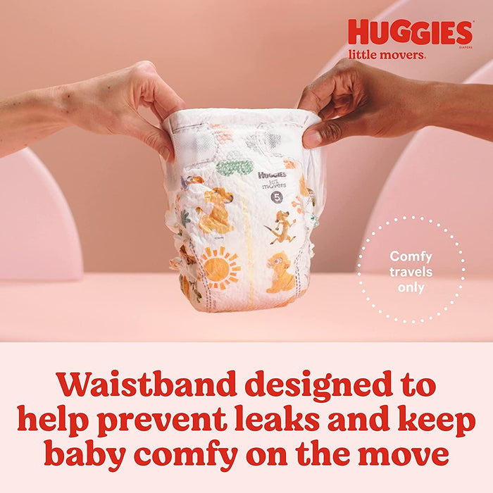 Huggies Little Movers S5 (19 diapers) - 3600049680 Pie's Variety Store