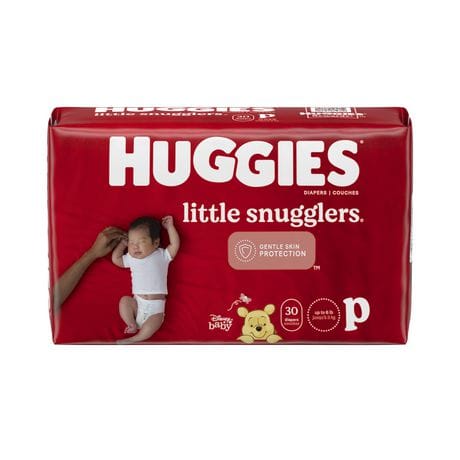 Huggies Little Snugglers Premies Diapers 30 Count - 3600067330