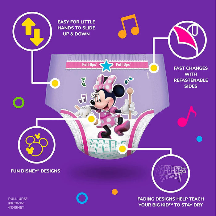 Huggies Pull-Ups Girls Training Pants 2T-3T (23 Pants) - 3600051335 Pie's Variety Store