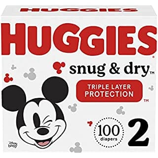 Huggies Snug and Dry S2 (100 diapers) - 3600054646