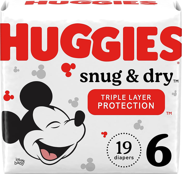 Huggies Snug And Dry Size-6 19-Count - 3600051470
