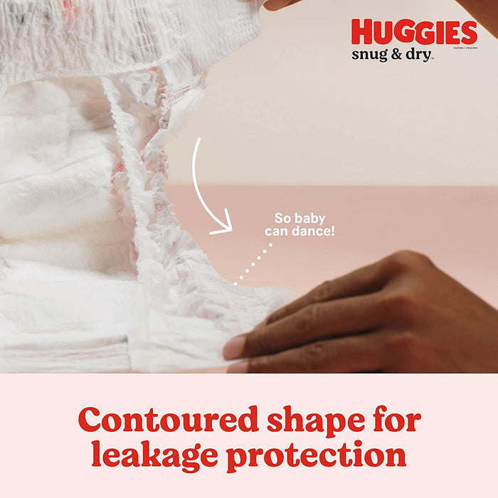 Huggies Snug & Dry Disposable Baby Diapers Size 1, 38ct - 3600051462 Pie's Variety Store