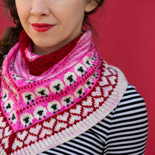 I Heart Sheep by Tellybean Knits, Stephanie Lotven - KIT