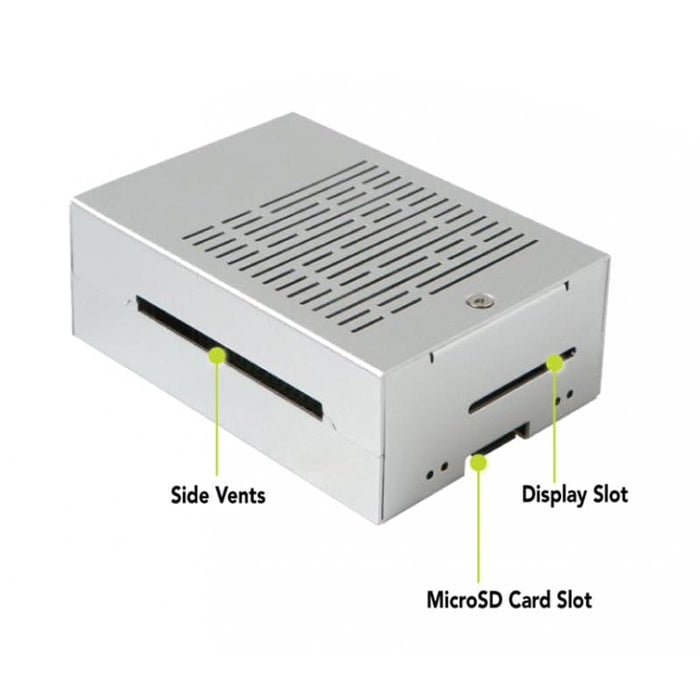 IceBerry All-in-One Cooling Case for Raspberry Pi 4 [Discontinued] by Gelid Solutions - The Pi Hut
