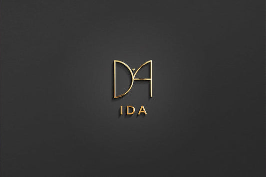 IDA - Name Logo Design | Instant Download | Premade Logo | Minimalist Design