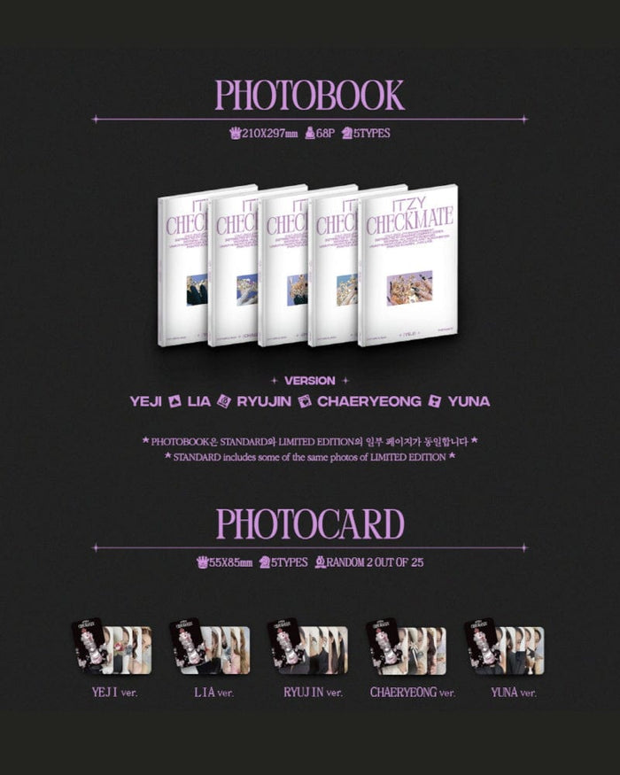 ITZY - CHECKMATE STANDARD EDITION [Standard Edition] (5 Versions)