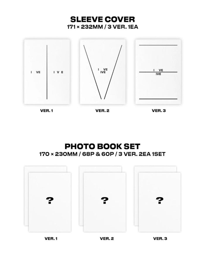 IVE - VOL.1 [I'VE IVE] (3 Versions)