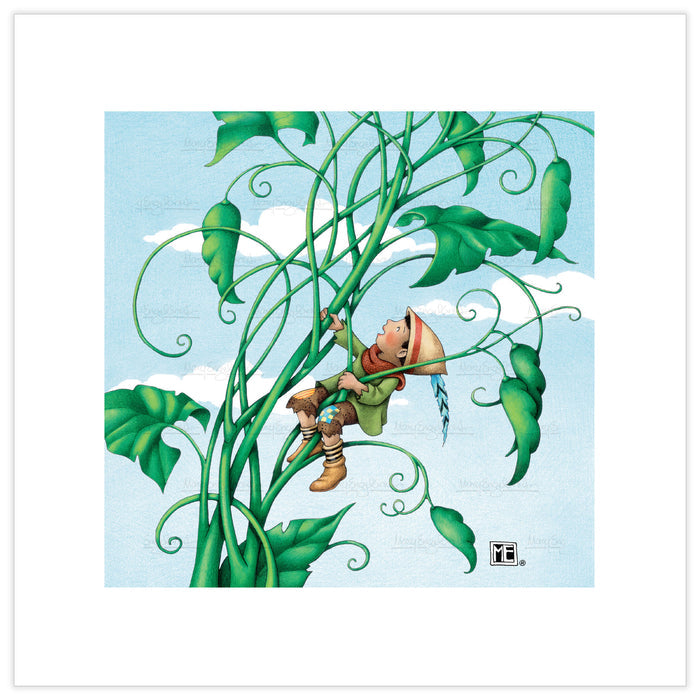Jack and the Beanstalk Fine Art Print