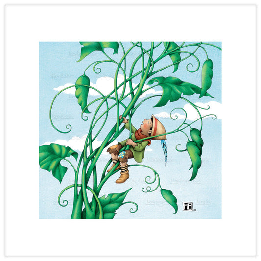 Jack and the Beanstalk Fine Art Print