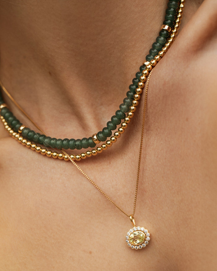 Jade Gemstone Necklace