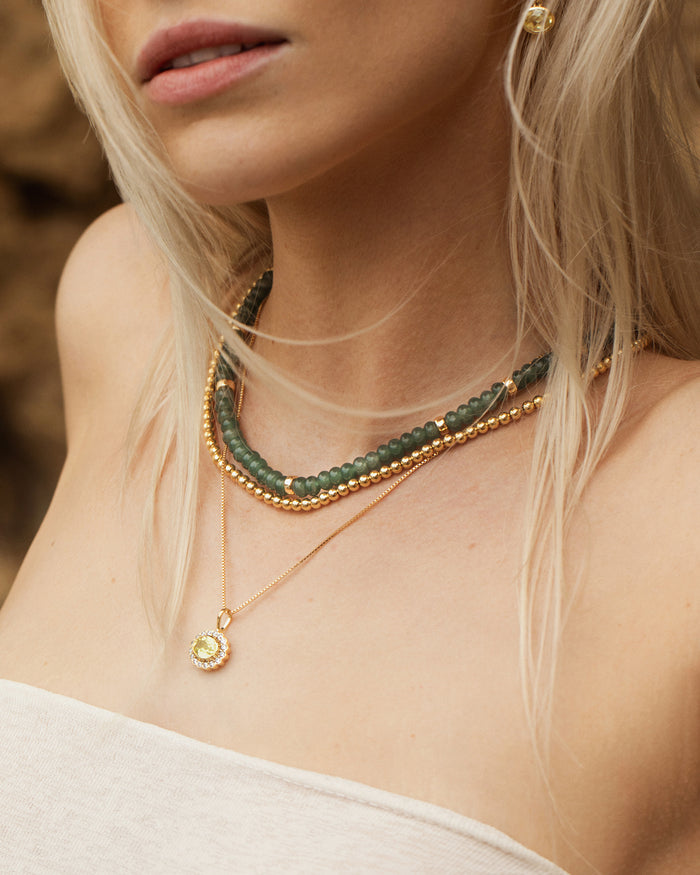 Jade Gemstone Necklace