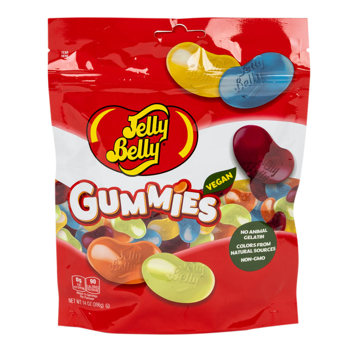Jelly Belly Assorted Gummy Candy Pouches - 12 Count