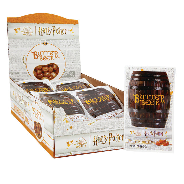 Jelly Belly Harry Potter Butterbeer Jelly Bean Candy Bag - 24 Count