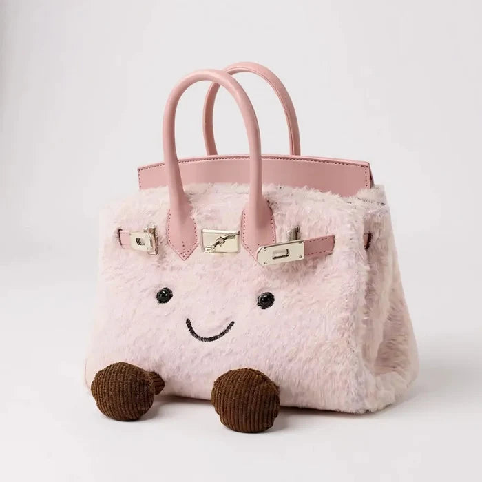 Jellycat Fur Bag Travellers Hat Boutique