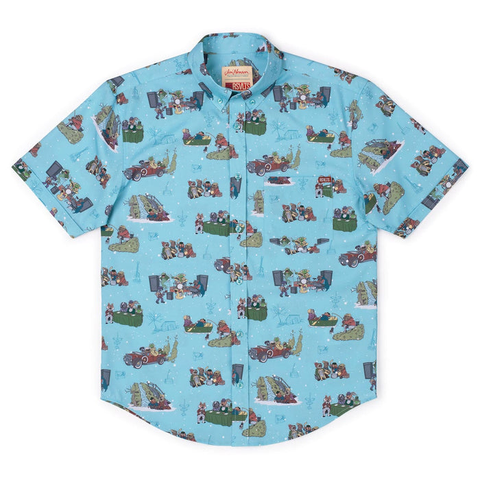 RSVLTS Jim Henson Short Sleeve Shirt Jim Henson "Emmet Otter Holiday" – KUNUFLEX Short Sleeve Shirt Jim Henson "Emmet Otter Holiday" – KUNUFLEX Short Sleeve Shirt