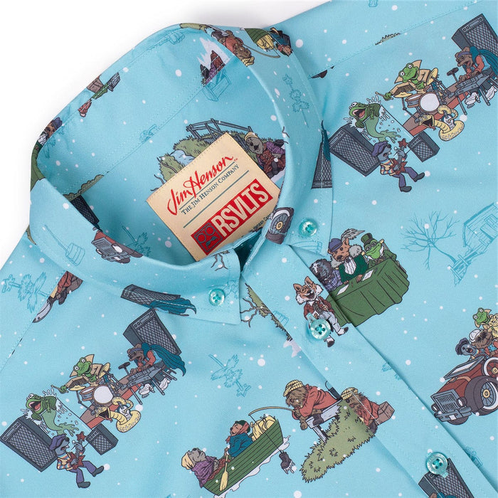 RSVLTS Jim Henson Short Sleeve Shirt Jim Henson "Emmet Otter Holiday" – KUNUFLEX Short Sleeve Shirt Jim Henson "Emmet Otter Holiday" – KUNUFLEX Short Sleeve Shirt