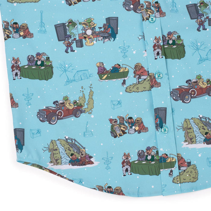 RSVLTS Jim Henson Short Sleeve Shirt Jim Henson "Emmet Otter Holiday" – KUNUFLEX Short Sleeve Shirt Jim Henson "Emmet Otter Holiday" – KUNUFLEX Short Sleeve Shirt