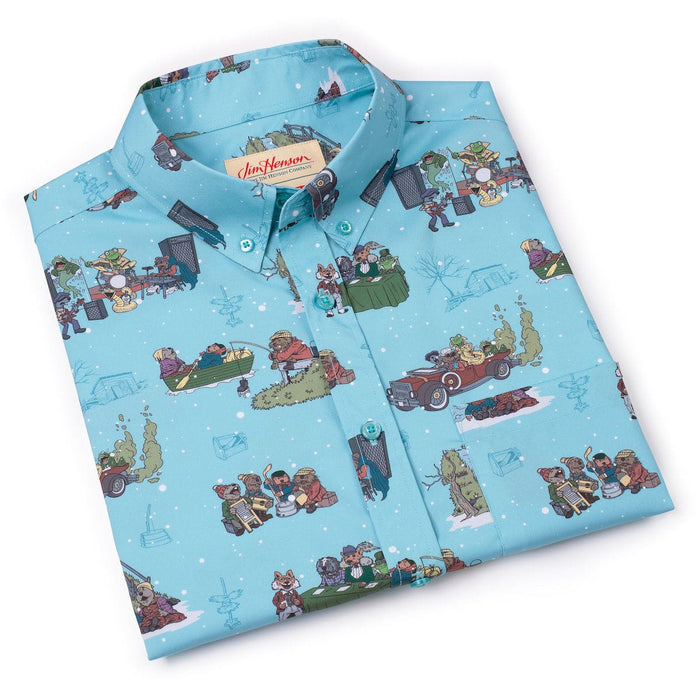 RSVLTS Jim Henson Short Sleeve Shirt Jim Henson "Emmet Otter Holiday" – KUNUFLEX Short Sleeve Shirt Jim Henson "Emmet Otter Holiday" – KUNUFLEX Short Sleeve Shirt