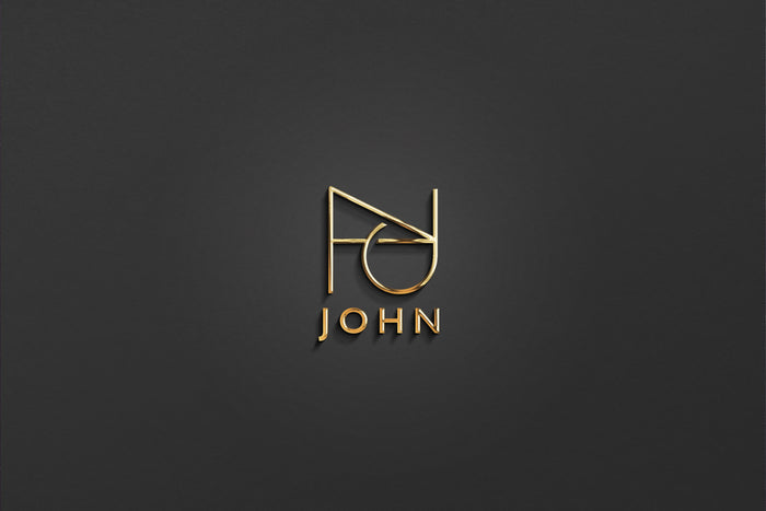 JOHN - Name Logo Design | Instant Download