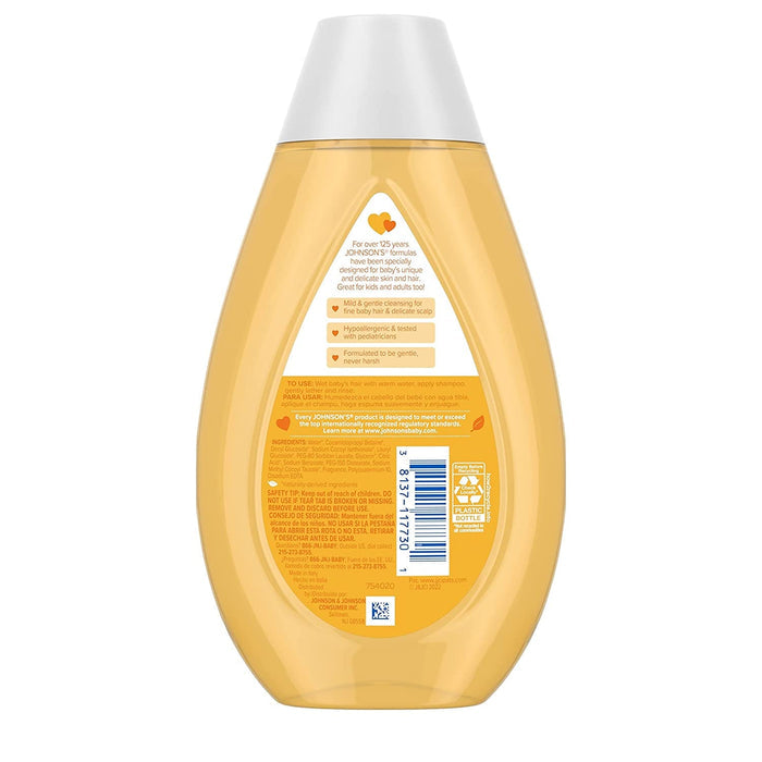 Johnson's Baby Tear Free Shampoo, No Parabens/Phthalates/Sulfates/Dyes, Fresh, 13.6 Fl Oz - 38137117730 Pie's Variety Store