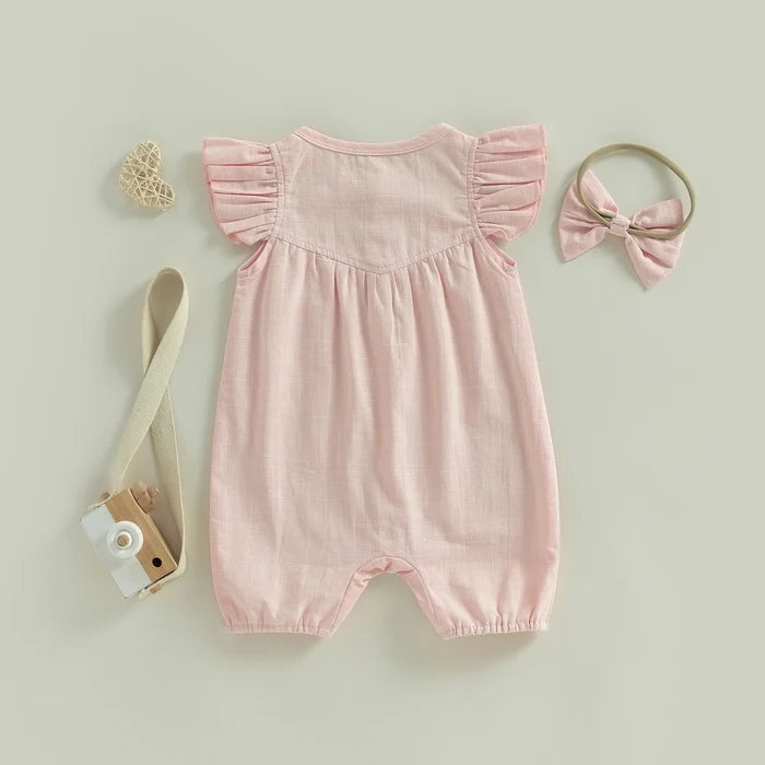 JOSIE Summer Jumpsuit with Headband