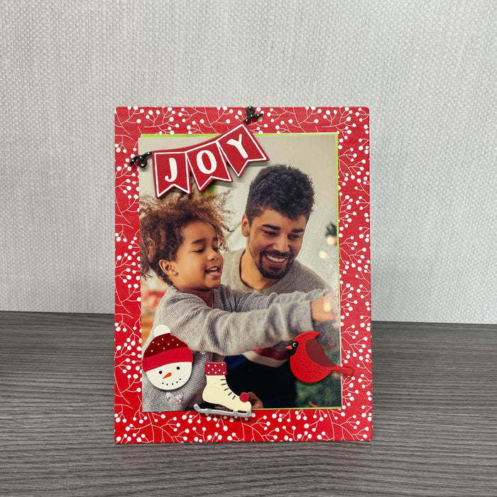 Joy Banner w/ Snowflake Magnets S/3 (3.5"w)
