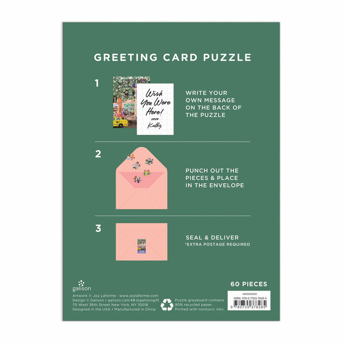 Joy Laforme Spring Street Greeting Card Puzzle Joy Laforme