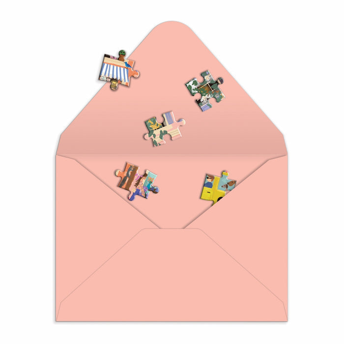 Joy Laforme Spring Street Greeting Card Puzzle Joy Laforme