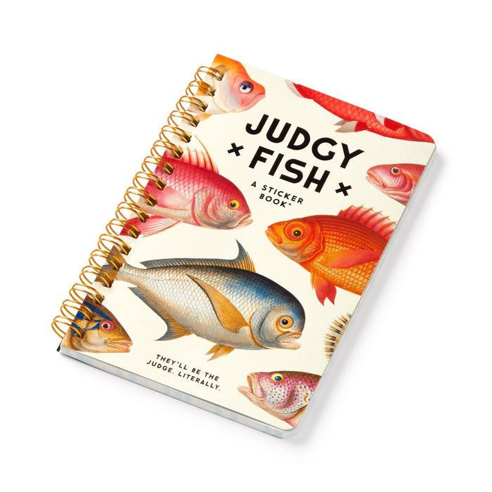 Judgy Fish Sticker Book Sticky Notes Brass Monkey