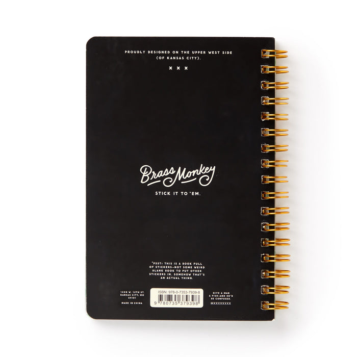 Judgy Fish Sticker Book Sticky Notes Brass Monkey